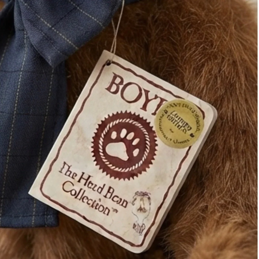 Boyds Bears Longaberger 2003 Limited Edition Teddie Collectibear Jointed‎ Plush